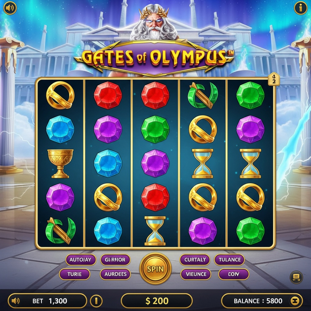 Main Gate of Olympus di HP: Bisa Main Slot Dewa Petir
