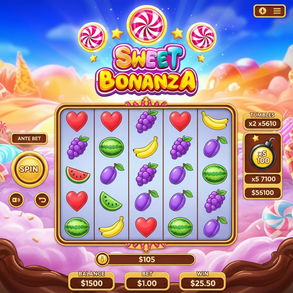 Apakah Slot Sweet Bonanza Mengandalkan Keberuntungan?
