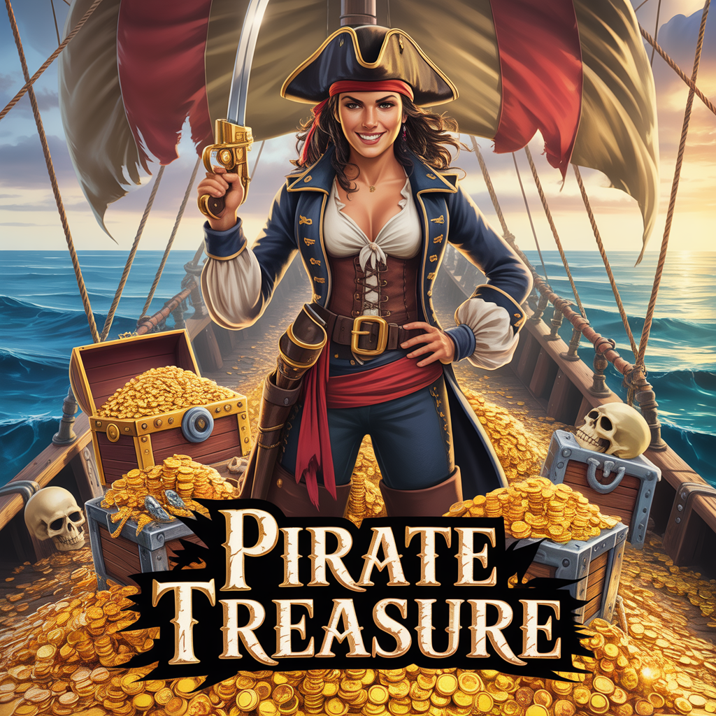 Pirates Treasure: Cara Main, Tema, dan Providernya