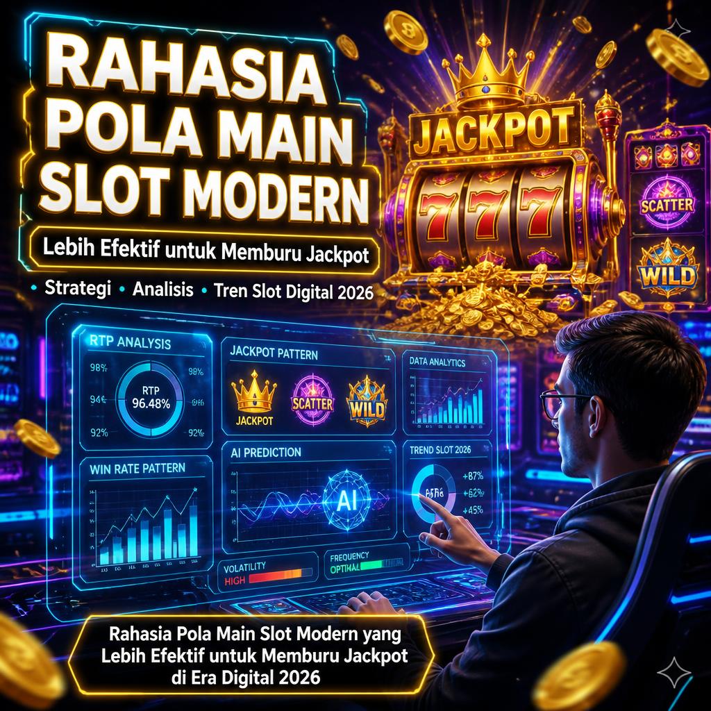 Pola Main Slot Modern yang Lebih Efektif untuk Memburu Jackpot